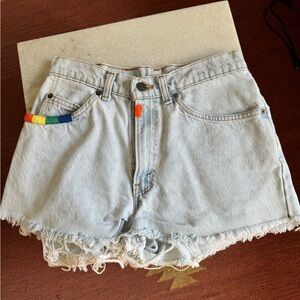 Levi Jean Shorts size 25/26